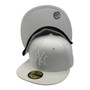 New York Yankees New Era All White On White 59FIFTY Fitted Hat
