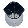 Tampa Bay Rays New Era All Black With White Logo 59FIFTY Fitted Hat