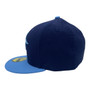 Tampa Bay Rays New Era All Navy With Sky Blue Bill And American League Logo On Side Diamond Era 59FIFTY Fitted Hat