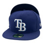 Tampa Bay Rays New Era All Navy Game Authentic Collection On-Field 59FIFTY Fitted Hat
