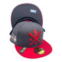 Seattle Mariners New Era Graphite/Red Bill 2019 MLB All-Star Workout On-Field 59FIFTY Fitted Hat