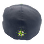 Seattle Mariners New Era Black/Lime Green Bill 59FIFTY Fitted Hat