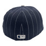 Seattle Mariners New Era All Pinstriped Navy With Gray Bill 59FIFTY Fitted Hat