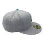 Seattle Mariners New Era All Heather Gray With Northwest Green Logo 59FIFTY Fitted Hat