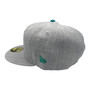 Seattle Mariners New Era All Heather Gray With Northwest Green Logo 59FIFTY Fitted Hat