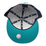 Seattle Mariners New Era All Heather Gray With Northwest Green Logo 59FIFTY Fitted Hat