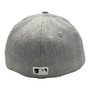 Seattle Mariners New Era All Heather Gray With Black Team Logo 59FIFTY Fitted Hat