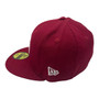 Seattle Mariners New Era All Burgundy With White Trident Logo 59FIFTY Fitted Hat