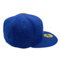 Seattle Mariners New Era All Heather Royal Blue With Trident Cooperstown Logo 59FIFTY Fitted Hat