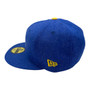 Seattle Mariners New Era All Heather Royal Blue With Trident Cooperstown Logo 59FIFTY Fitted Hat