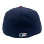 Minnesota Twins New Era All Navy With Dark Gold Outline around Logo Authentic Collection On-Field 59FIFTY Fitted Hat