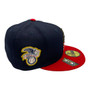Seattle Mariners New Era Navy/Red Bill 2019 4th Of July With Trident Cooperstown Logo 59FIFTY Fitted Hat