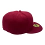 Los Angeles Dodgers New Era All Burgundy With White Logo 59FIFTY Fitted Hat