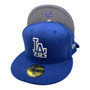 Los Angeles Dodgers New Era All Heather Royal Blue With White Logo 59FIFTY Fitted Hat