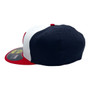 Washington Nationals New Era White Front/Red Bill And Navy Blue Back Diamond Era 59FIFTY Fitted Hat