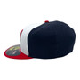 Washington Nationals New Era White Front/Red Bill And Navy Blue Back Diamond Era 59FIFTY Fitted Hat