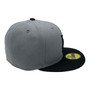 Los Angeles Dodgers New Era Storm Gray With Black Bill 59FIFTY Fitted Hat