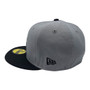 Los Angeles Dodgers New Era Storm Gray With Black Bill 59FIFTY Fitted Hat