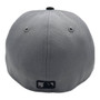 Los Angeles Dodgers New Era Storm Gray With Black Bill 59FIFTY Fitted Hat