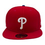 Philadelphia Phillies New Era All Red Game Authentic Collection On-Field 59FIFTY Fitted Hat