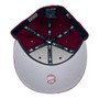 Philadelphia Phillies New Era All Burgundy With White Cooperstown Logo 59FIFTY Fitted Hat