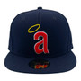 California Angels New Era All Navy 1971 Cooperstown Logo 59FIFTY Fitted Hat