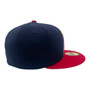 California Angels New Era Navy/Red Bill Cooperstown Logo 59FIFTY Fitted Hat