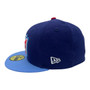 California Angels New Era Navy/Sky Blue Bill Cooperstown Logo 59FIFTY Fitted Hat