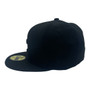 Chicago Cubs New Era Black On Black 59FIFTY Fitted Hat