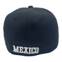 Mexico New Era All Black With Mexico Country Flag 59FIFTY Fitted Hat Mexico New Era All Black With Mexico Country Flag 59FIFTY Fitted Hat