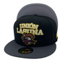Algodoneros De Unión Laguna New Era Black/Charcoal Gray Bill 59FIFTY Fitted Hat