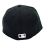 Atlanta Braves New Era All Black With White Logo 59FIFTY Fitted Hat