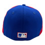 Montreal Expos New Era 3 Tone White/Red/Royal Blue Bill Cooperstown Logo 59FIFTY Fitted Hat