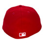Atlanta Braves New Era All Red With White Logo 59FIFTY Fitted Hat