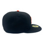 San Francisco Giants New Era All Black Game Authentic Collection On-Field 59FIFTY Fitted Hat