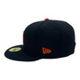 San Francisco Giants New Era All Black Game Authentic Collection On-Field 59FIFTY Fitted Hat