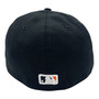 Miami Marlins New Era All Black Authentic Collection On-Field Home 59FIFTY Fitted Hat