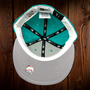 Florida Marlins New Era Teal/Black Bill With 1997 World Series Patch On Side Cooperstown Logo 59FIFTY Fitted Hat