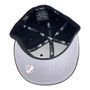 Pittsburgh Pirates New Era Black On Black With Gray Bottom 59FIFTY Fitted Hat