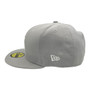 San Diego Padres New Era All Gray With White Logo 59FIFTY Fitted Hat
