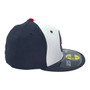 Atlanta Braves New Era White Front/Navy Bill Alternate Diamond Era 59FIFTY Fitted Hat