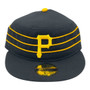 Pittsburgh Pirates New Era All Black Pillow Box Fitted Hat
