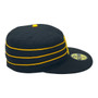 Pittsburgh Pirates New Era All Black Pillow Box Fitted Hat