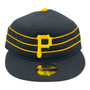 Pittsburgh Pirates New Era All Black Pillow Box Fitted Hat