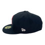 Chicago White Sox New Era All Black With Red Logo 59FIFTY Fitted Hat