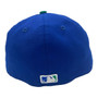 Seattle Mariners New Era All Royal Blue With Kelly Green Bill 59FIFTY Fitted Hat