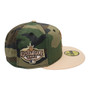 Seattle Mariners New Era Woodland Camo/Candied Pecan Bill And Gray Bottom With 2001 All-Star Game Patch On Side 59FIFTY Fitted Hat