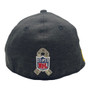 Seattle Seahawks New Era All Heather Black 2020 Salute to Service 59FIFTY Fitted Hat