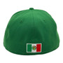 Mexico World Baseball New Era Green/Red With Flag On Back 59FIFTY Fitted Hat