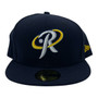 Rieleros De Aguascalientes New Era All Navy With Team Logo 59FIFTY Fitted Hat